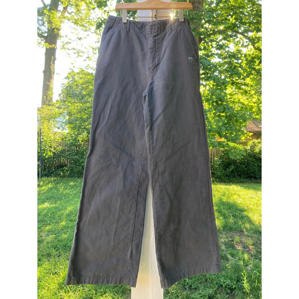 Mormaii - Gray Wide Leg Skater/Surfer/Streetwear Pants - S